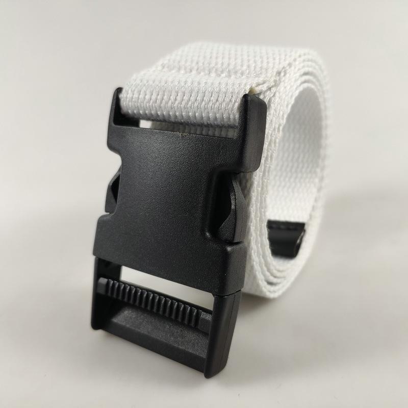 ベルト メンズ レディース キャンバス ズック 幅広 プラスチック