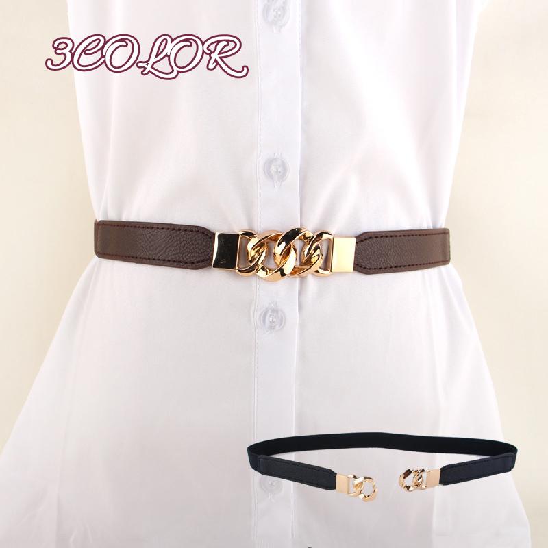 ファッションベルト ゴムベルト 細ベルト 伸びる レディース 女性 チェーン風 引っ掛ける 可愛い ウエスト すっきり 着やせ スタイリッシュ 楽ちん Oth Kawaemon 通販 Yahoo ショッピング