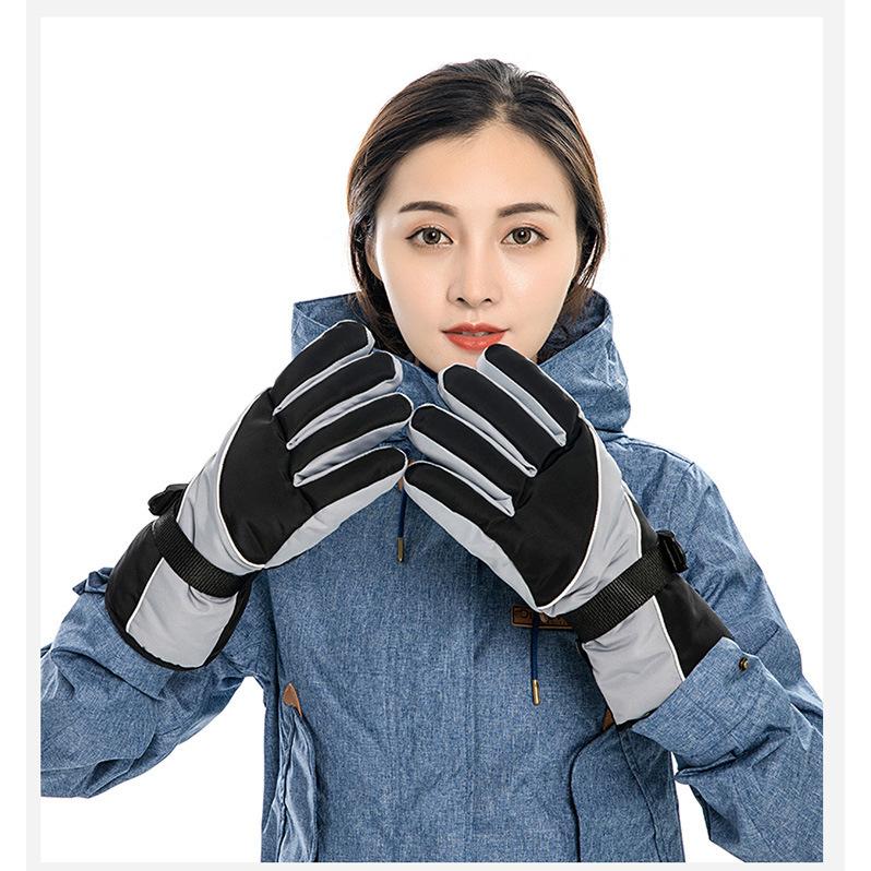手袋 グローブ レディース メンズ アウトドアウェア 小物 ナイロン 厚手 防風性 スキー 登山 サイクリング 暖かい 防寒 かっこいい カラバリ豊富｜kawa-e-mon｜10