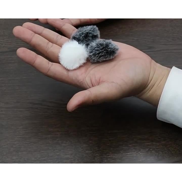 ピンマイク用ウインドジャマー 単品 ウインドマフ ウインドスクリーン