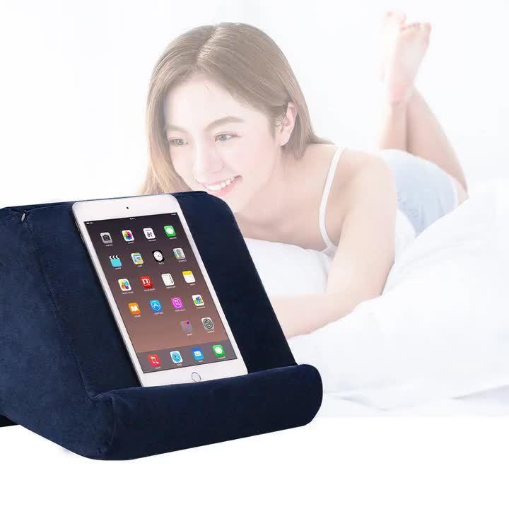 タブレットスタンド タブレットホルダー ピロースタンド ブック