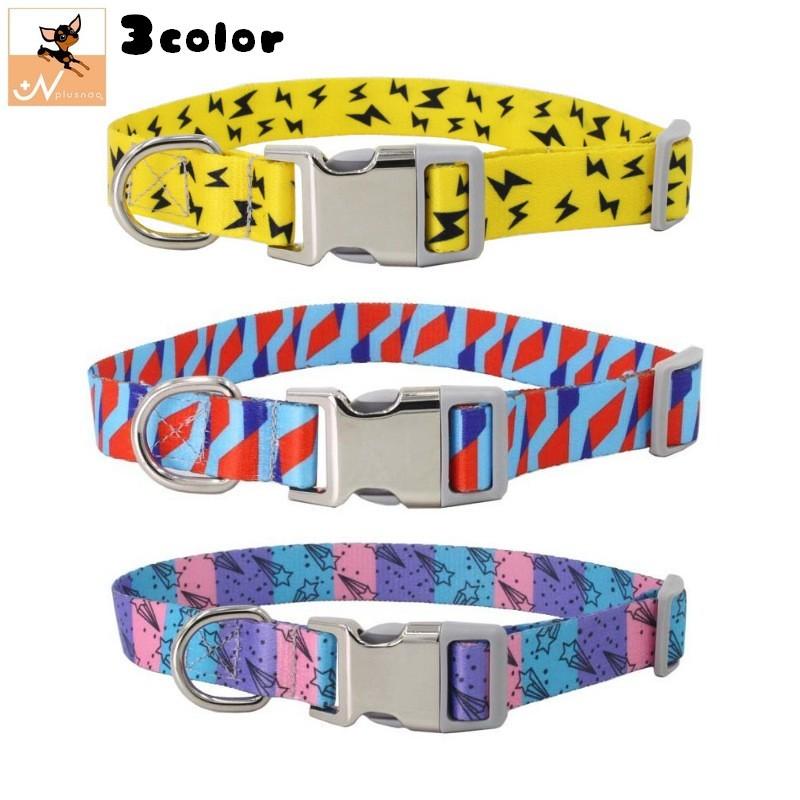 首輪 犬用 ドッグ用 小型犬 中型犬 犬用グッズ ペットグッズ イラスト入り プリント入り 雷 星 長さ調節可能 細め 使いやすい かわいい かっこい Pet Kawaemon 通販 Yahoo ショッピング
