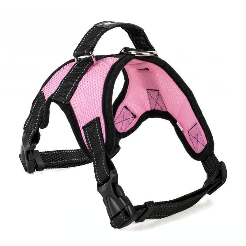 ハーネス 単品 胴輪 犬用 ペット用品 ワンタッチバックル メッシュ お