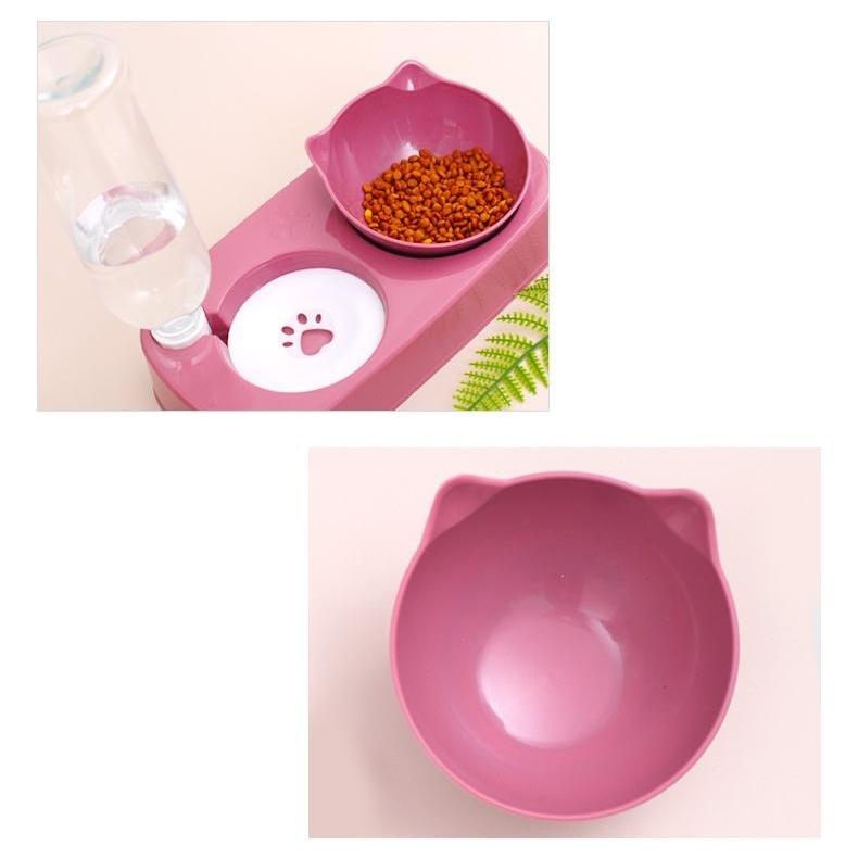 ペット用食器 フードボウル 自動給水器付き 犬用 猫用 餌入れ 水入れ