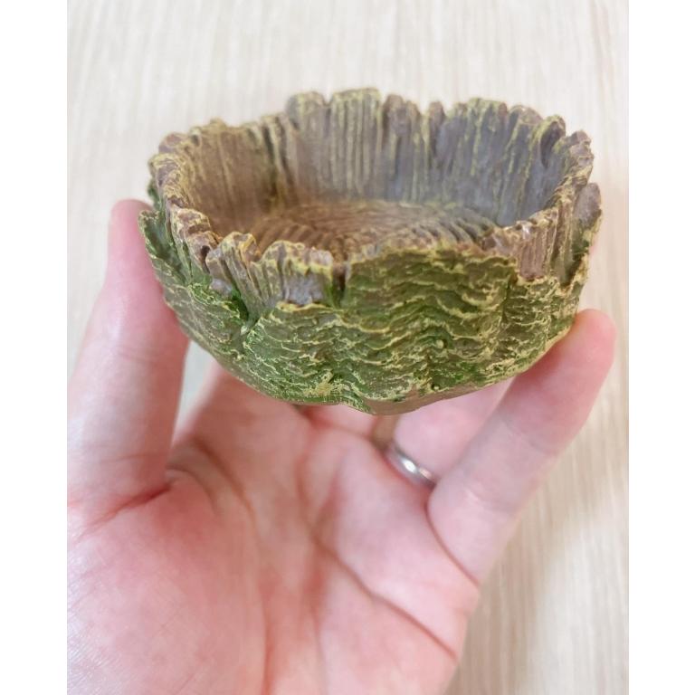 エサ皿 爬虫類 トカゲ カエル ペット用食器 エサ入れ フードトレイ 水