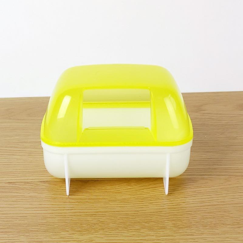 ハムスタートイレ バスルーム 浴室 お風呂 砂の部屋 plusnao ハムスター 砂風呂 砂浴び容器 バスタブ 外付けトイレ