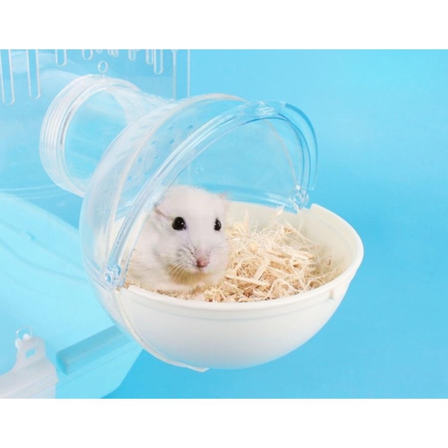 ハムスター 砂風呂 砂浴び容器 外付け トイレ お風呂 バスタブ 外付け