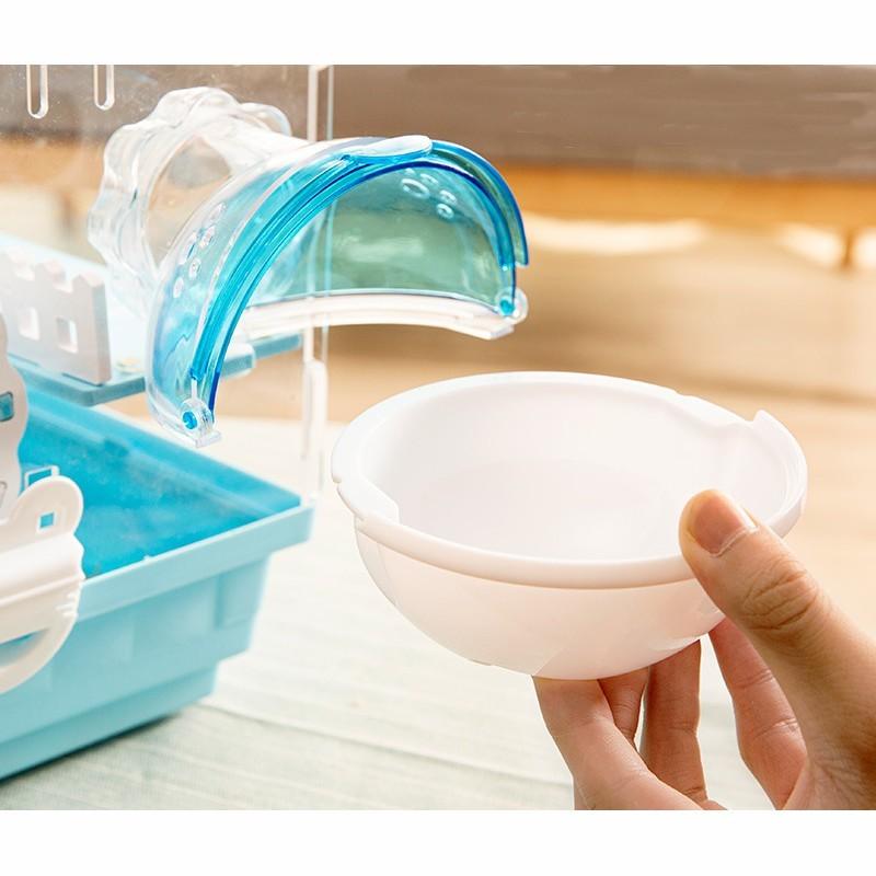 ハムスター 砂風呂 砂浴び容器 外付け トイレ お風呂 バスタブ 外付け