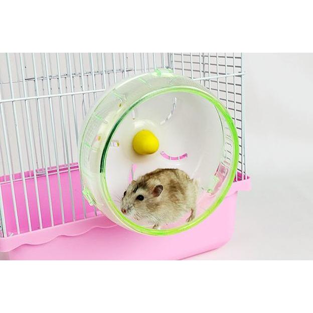 静音 ホイール ハムスター用 回し車 小動物用品 小動物 外付け ケージ