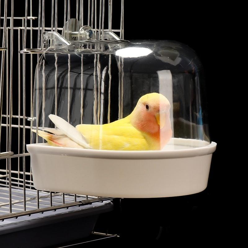 バードバス 小鳥 鳥 インコ 水容器 お風呂 水浴び 外付け式 外掛式 