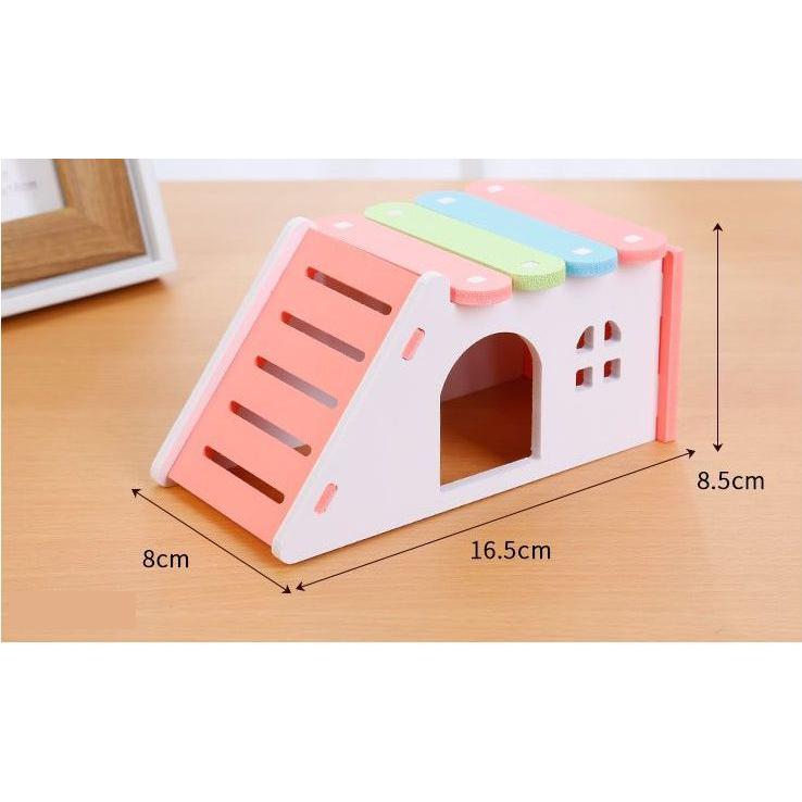小動物用おもちゃ ペット用品 ハムスター 滑り台 すべり台 家 ハウス 小屋 パステルカラー 青 ピンク 緑 おもちゃ 小動物用おもちゃ ペット用品 ハムスター 滑り台 すべり台 家 ハウス 小屋 パステルカラー 青 ピンク 緑