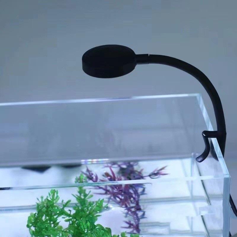 水槽ライト LEDライト クリップ式 アクアリウムライト 水槽照明 USB