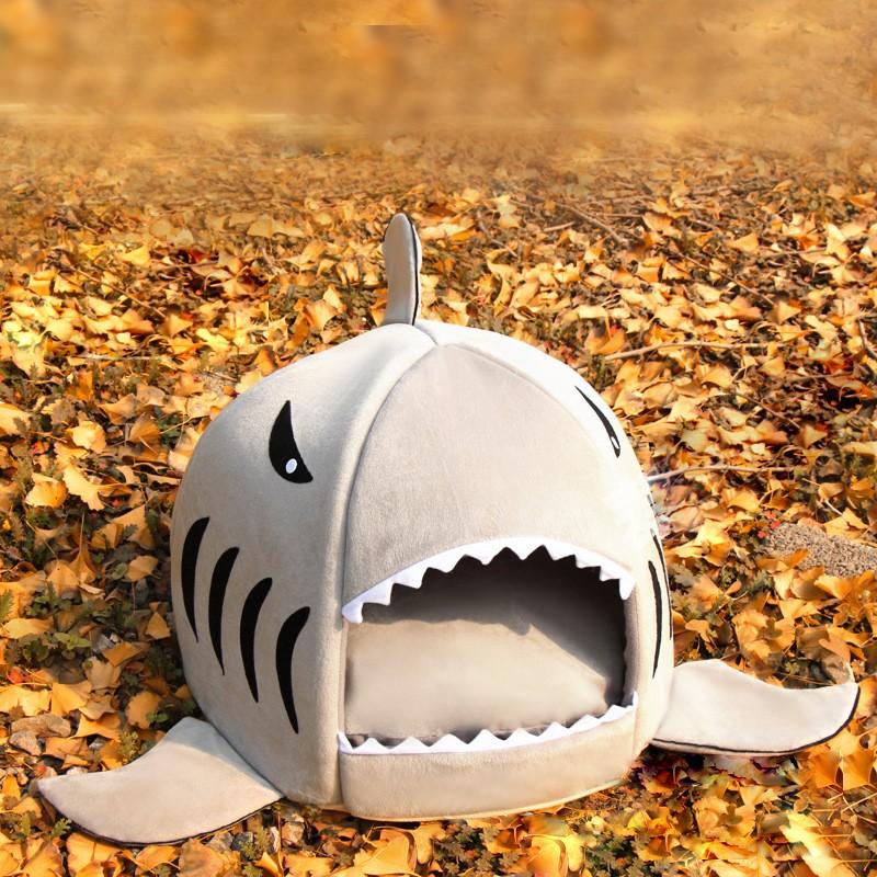 ペット用 ベッド ドームハウス ペットハウス ドーム型 ペットベッド 犬ベッド 猫ベッド サメ シャーク 小型犬 犬用 猫用 ペット用品 ペットグッズ Pet 1 Kawaemon 通販 Yahoo ショッピング
