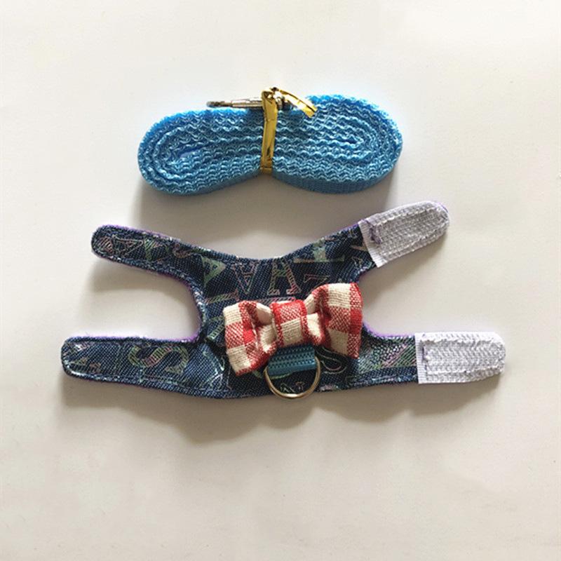 ペット用品 チェストストラップ 小動物用 ハーネス リード ハムスター