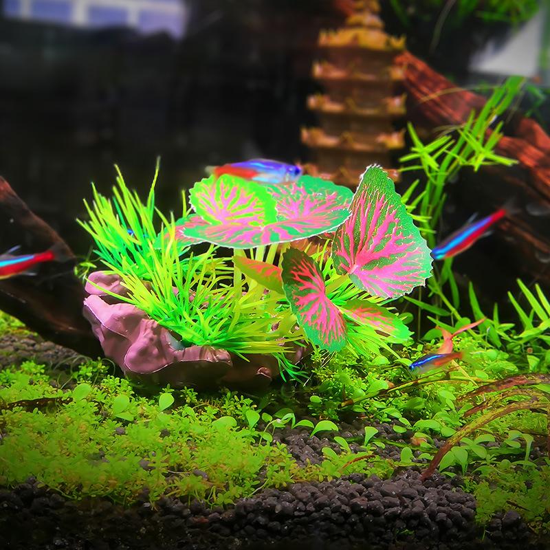 人工水草 人工プランツ 水槽用レイアウト 造花 アクアリウム