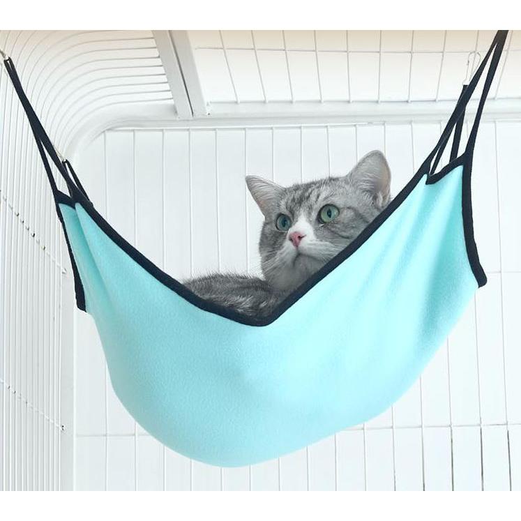 猫用ハンモック 猫用ベッド フック付き ネコ ケージ取り付け ペット