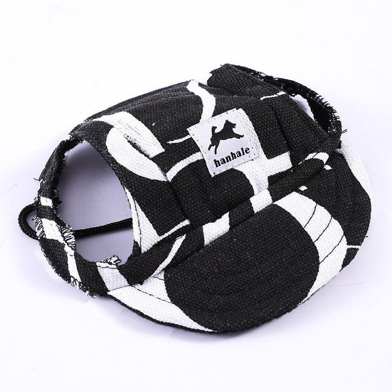 犬 帽子 犬用 キャップ あごひも付き サンバイザー ペット用 小型犬