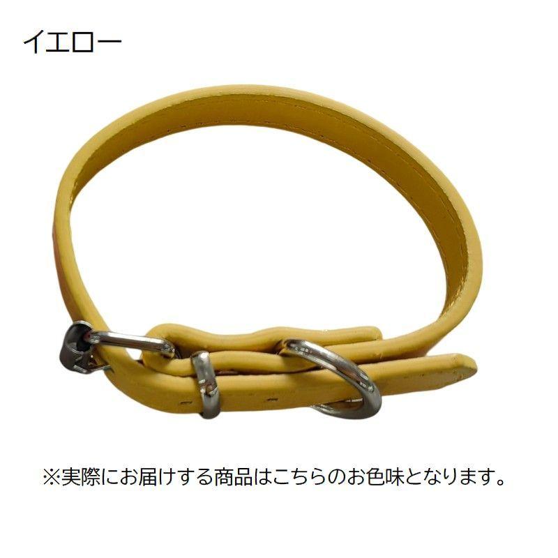 ペット用首輪 フェイクレザー 犬 猫 小型 中型 大型 ペット用品 お散歩