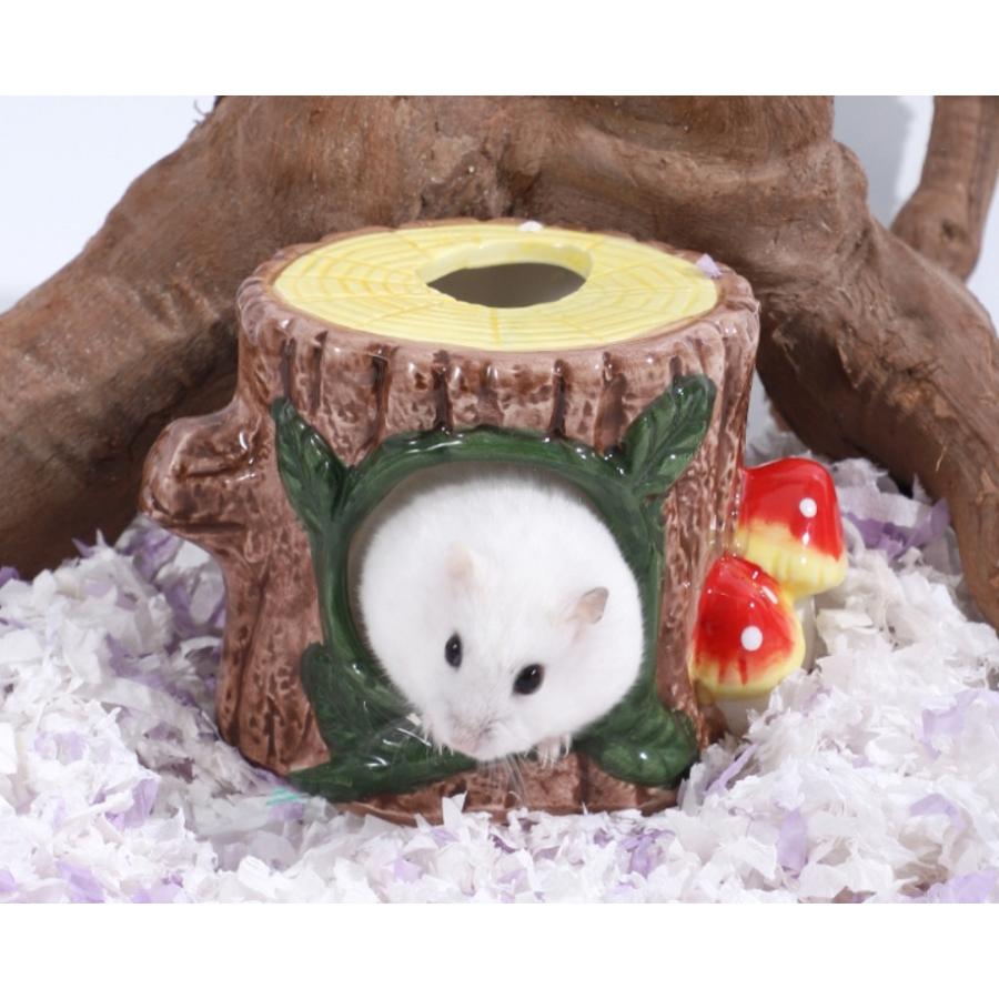 小動物用ハウス ハムスターハウス リス ペット用品 陶器 家 小屋 寝床