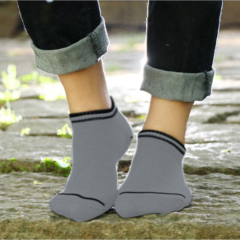 靴下 ソックス くつした ショートソックス メンズ シンプル ライン 無地 大人 クール 綿 くるぶし丈 Sox Kawaemon 通販 Yahoo ショッピング