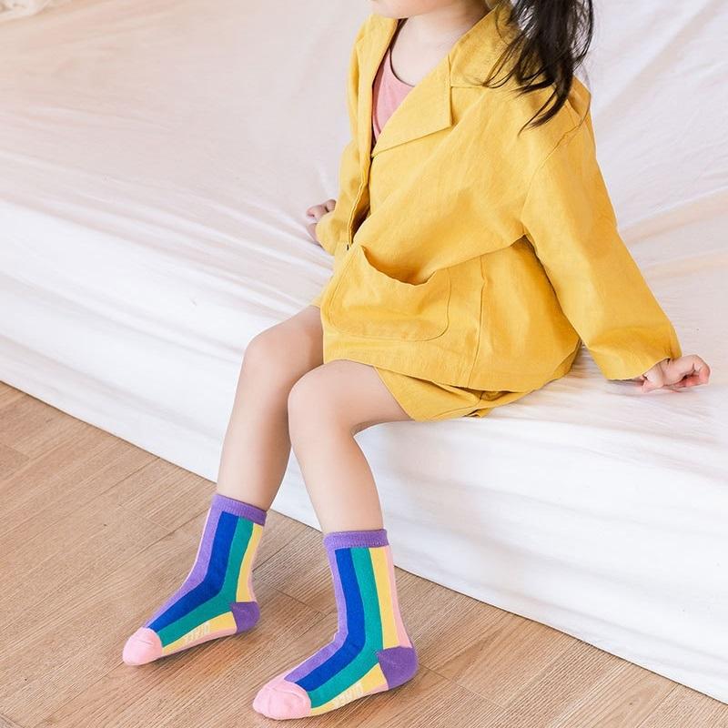 靴下 クルーソックス 3足セット キッズ 子ども 男の子 女の子 ショート