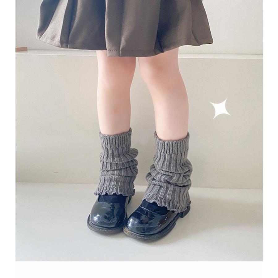 レッグウォーマー 左右セット 30cm 40cm 50cm 子ども 子供 キッズ