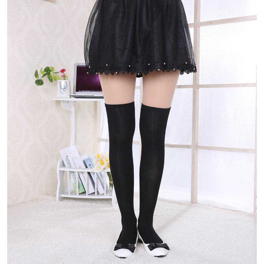 GLAMOROUS JANE ブラックオーバーニーソックス新品未使用 2bf40wpaxb_0.jpg