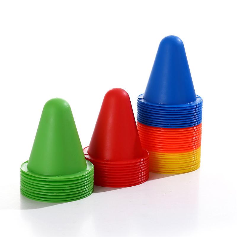 カラーコーン 単品 8cm マーカーコーン 三角コーン 三角ポール ミニ