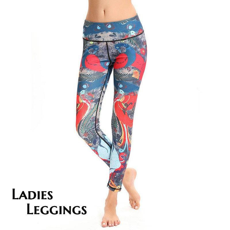 ファッション 送料無料 非冷凍品同梱不可 レギンス レギパン 9分丈 ヨガパンツ レディース 婦人用 女性用 スパッツ レギンスパンツ スキニー 鳥 クジャク ピーコック柄 運動 スポーツ ジ Pi2xvry2jp Seguridadysaludeneltrabajo Co