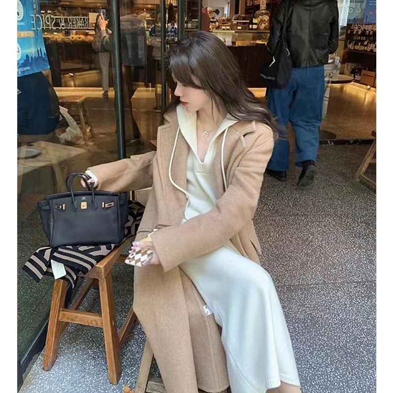 セットアップ スカートスーツ 2点セット ニットパーカー タイト