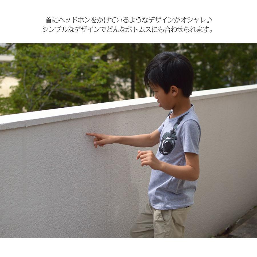 ｔシャツ 子供服 キッズ 男の子 女の子 半袖 だまし絵 ヘッドホン ラウンドネック プリントｔシャツ プリント シンプル カッコイイ かっこいい 格 Top Kawaemon 通販 Yahoo ショッピング