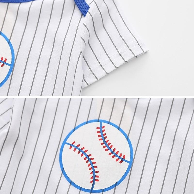 ロンパース ベビー 子供用 半袖 赤ちゃん 男の子 カバーオール 可愛い 出産祝い ギフト 春夏 カニ 野球 ラグビー ブルー Top Kawaemon 通販 Yahoo ショッピング