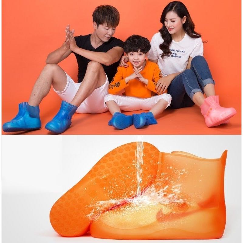 靴の上から履く長靴 靴用防水カバー レインシューズカバー レイン