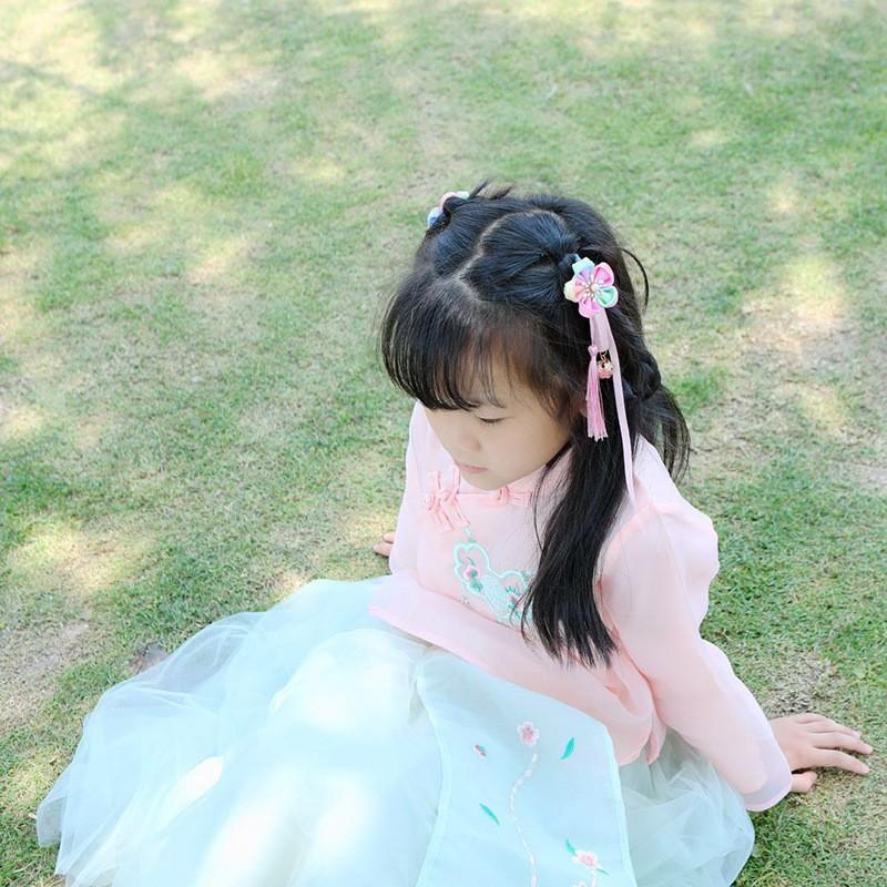 ヘアピン 子供用 キッズ 女の子 ヘアアクセサリー ファッション雑貨 髪飾り 中国風 チャイナ風 レトロ 衣装 お出かけスタイル かわいい おしゃれ Zak Kawaemon 通販 Yahoo ショッピング