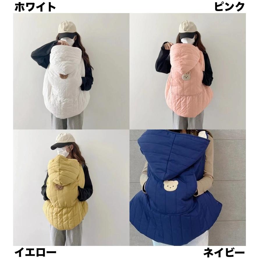 抱っこ紐ケープ 抱っこひも おんぶ ベビーカー ケープ 3way 防寒 毛布 ボア もこもこ フード付き ポケット 秋 冬 お出かけ 出産祝い プレン