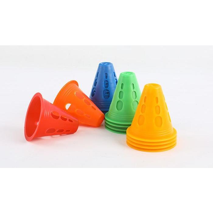 カラーコーン ミニサイズ 10個セット マーカーコーン 三角コーン