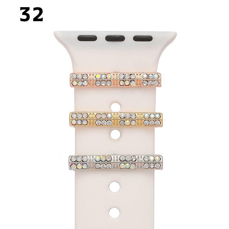 AppleWatchアクセサリー 単品 1本 アップルウォッチ用 AppleWatch用 バンド用 バンドチャーム スマートウォッチアクセサリー メタ |  | 11