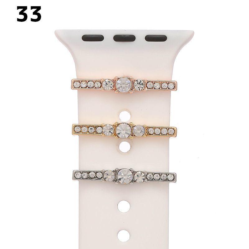 AppleWatchアクセサリー 単品 1本 アップルウォッチ用 AppleWatch用 バンド用 バンドチャーム スマートウォッチアクセサリー メタ |  | 12