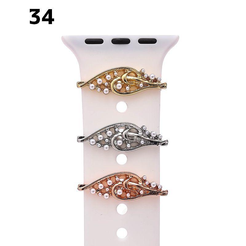 AppleWatchアクセサリー 単品 1本 アップルウォッチ用 AppleWatch用 バンド用 バンドチャーム スマートウォッチアクセサリー メタ |  | 13