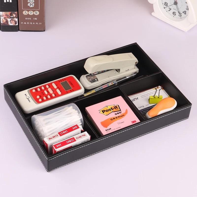 小物入れ トレイ トレー 卓上 机上 収納 長方形 仕切り インテリア