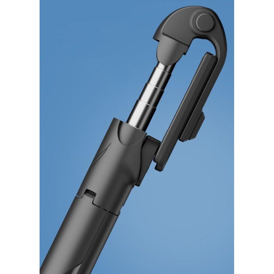 セルカ棒 自撮り棒 三脚付き スマホ用 スタンド付き Bluetooth