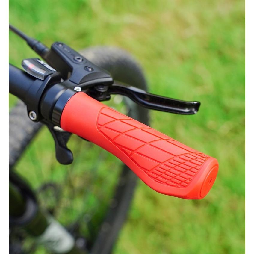 自転車用ハンドルグリップ 左右セット 2本セット 22mm 自転車グリップ