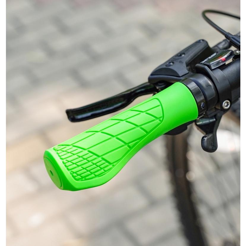 自転車用ハンドルグリップ 左右セット 2本セット 22mm 自転車グリップ