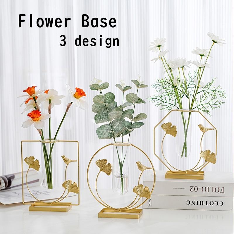 フラワーベース 花瓶 花びん フラワースタンド ワイヤーフレーム