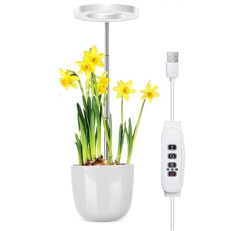 植物育成ライト プラントライト 高さ調節可能 角度調整可能 3色 LED
