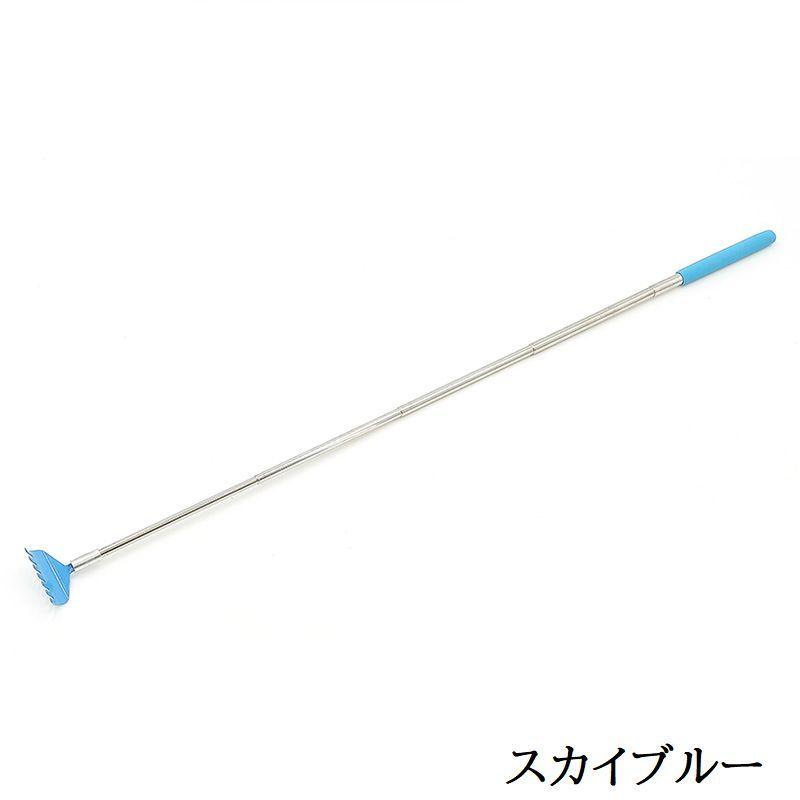孫の手 伸縮式 伸びる バックスクラッチャー 背中掻きブラシ