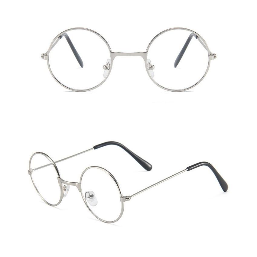 ファッション・伊達メガネ 丸型 ケース付き 伊達メガネ メガネ 眼鏡 ケース付きブルーライトカット伊達メガネ