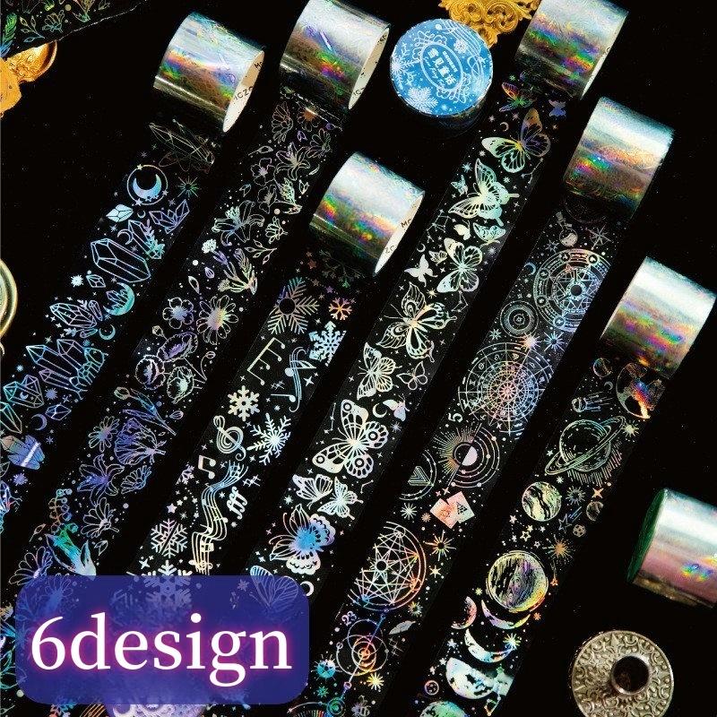 マスキングテープ クリアテープ ロールテープ ホログラム 透明