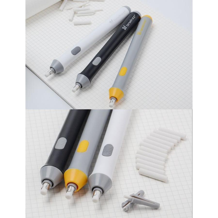 消しゴム 電動消しゴム ペン型 筆記用具 事務用品 文具 電動