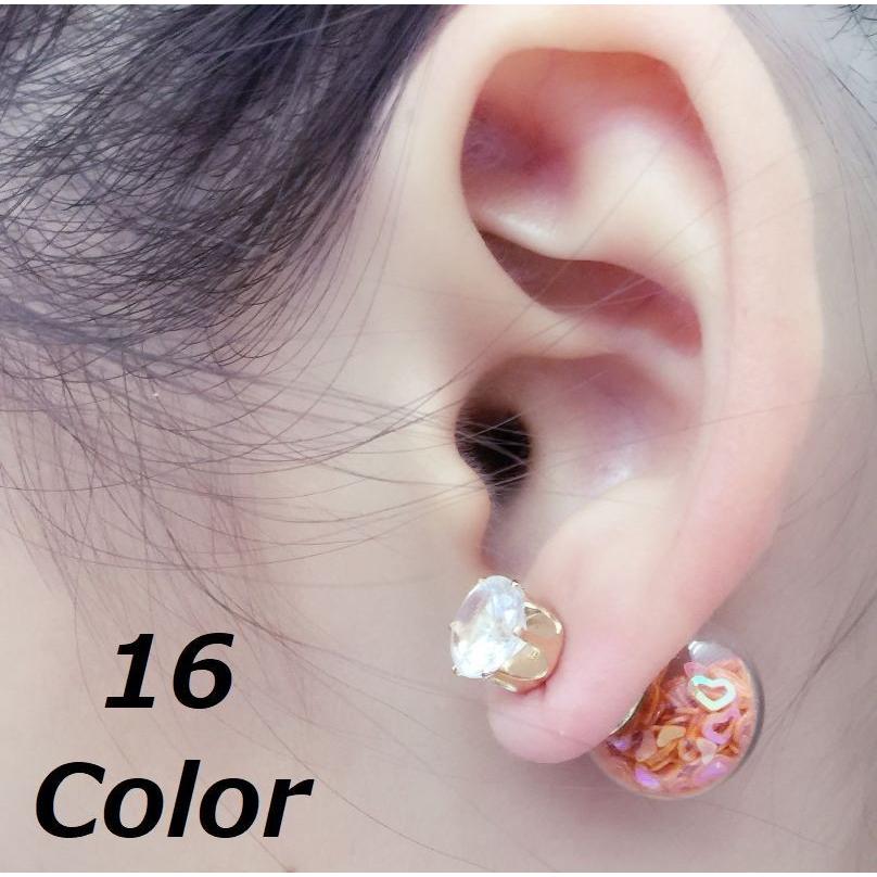 ピアス イヤリング 耳飾り ガラスボール ハート 星 アクセサリー ファッション小物 女性 レディース 可愛い かわいい 綺麗 おしゃれ Zak Kawaemon 通販 Yahoo ショッピング